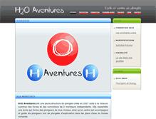 Tablet Screenshot of h2oaventures.ch